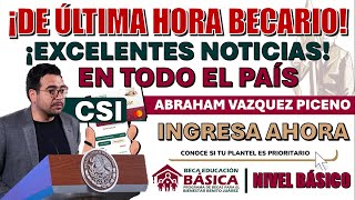 🚨¡DE ÚLTIMA HORA🚨 ABREN NUEVA FASE DE REGISTROS A LA BECA BENITO JUÁREZ NIVEL BÁSICO ¡TODO EL PAÍS [upl. by Unam]