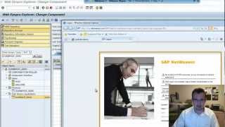 Build a Simple WebDynpro ABAP App SAP Tutorial Part 2 [upl. by Nylasej]