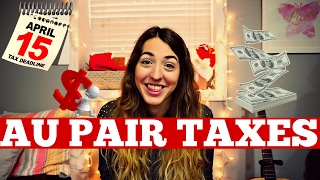 Au Pair TAXES  Paso a paso  Español  69 [upl. by Noyad]