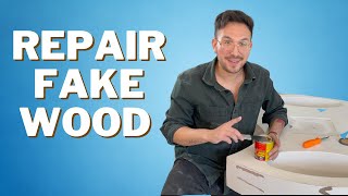 How to Repair Fake Wood Furniture  What you need to know [upl. by Chelsea]