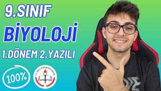 9Sınıf Biyoloji 1Dönem 2Yazılı Çözümü  \u00100 MEB Uyumlu  ymileyazilimvar [upl. by Polinski124]