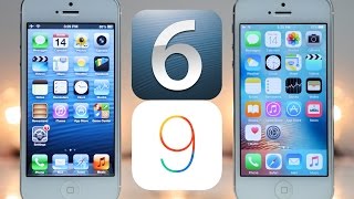 iOS 6 vs iOS 9  Is Planned Obsolescence a Myth [upl. by Arik582]