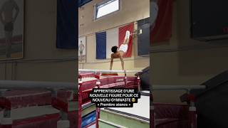 Apprentissage d’une nouvelle figure en gymnastique pour Maël 😎 Première séance 👏🏼 [upl. by Leffert768]