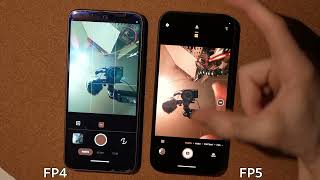 Fairphone 5 vs Fairphone 4  Handson [upl. by Ellenuahs]