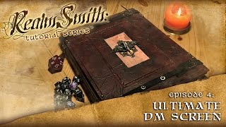 Epic DIY DM Screen Build Realmsmith Ep 4 [upl. by Bacchus]