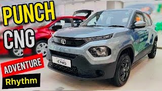 2024 New TATA PUNCH ￼￼Adventures i CNG 😱😱Omg  price at 550 lakh 😱 Real life review full details🚀 [upl. by Imac398]