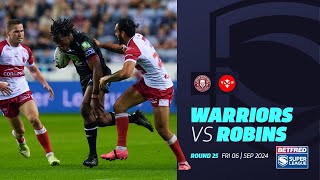 Highlights  Wigan Warriors v Hull KR  2024 Betfred Super League Round 25 [upl. by Enella619]