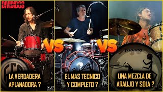 La Historia De Los Bateristas De Divididos Gil Sola Vs Jorge Araujo Vs Catriel Analisis 🤘 [upl. by Sapphire]