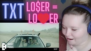 FIRST Reaction to TXT TOMORROW X TOGETHER  LOSER  LOVER ❤️🔥 [upl. by Vikki458]