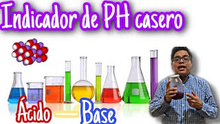 Indicador de PH casero ÁCIDOBASE ¡FÁCIL [upl. by Lafleur]