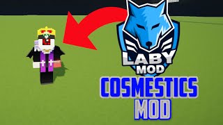 👉Cómo conseguir COSMÉTICOS GRATIS en MINECRAFT👈 COSMETICS MOD en LABYMOD 3 [upl. by Arretnahs773]