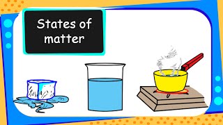 Science  What are Solid Liquid and Gas States of matter  Basic  English [upl. by Boudreaux762]