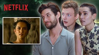 Ben Barnes Watches Shadow and Bone Season Two Finale for the First Time  Netflix [upl. by Nahtanohj]