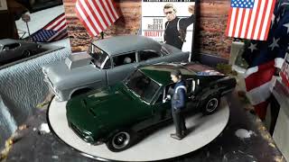 Two  Lane Blacktop and Bullitt 118 Cars Die Cast [upl. by Johanan]