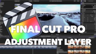 Final Cut Pro  Adjustment Layer [upl. by Dwinnell478]