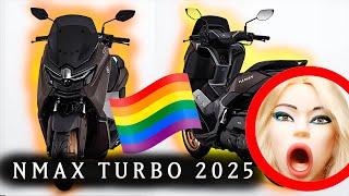 NOVA NMAX 2025 YAMAHA E A IDEOLOGIA DE GÊNERO AGORA ELA SE SENTE TURBO [upl. by Odell]