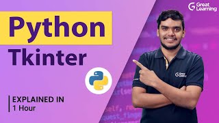 Python Tkinter  Python GUI Programming Using Tkinter Tutorial  Great Learning [upl. by Tatia]