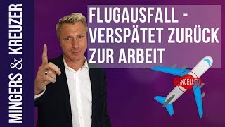 Flugausfall  Verspätet zurück zur Arbeit  FragMingers [upl. by Cowles]