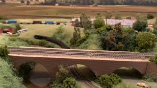 T Gauge Model Train Layout Set in the UK  New Layout Part 3 [upl. by Yrogiarc628]