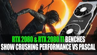 RTX 2080 amp RTX 2080 Ti Game Benchmarks  Crushing Performance vs Pascal [upl. by Nuawd]