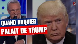 QUAND LAURENT RUQUIER PARLAIT DE DONALD TRUMP SUR FRANCE 2 Charbofficiel2 [upl. by Orecic736]