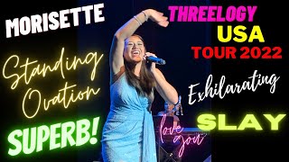 MORISSETTE AMON BROUGHT DOWN THE HOUSE  STANDING OVATION THREELOGY CONCERT TOUR 2022 morissette [upl. by Faxen956]