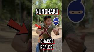 Los Chacos o Nunchakus defensapersonal artesmarciales nunchaku shorts [upl. by Allit]