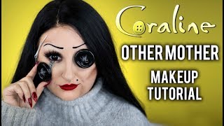 OTHER MOTHER  CORALINE HALLOWEEN COSTUME MAKEUP TUTORIAL [upl. by Sylvia]