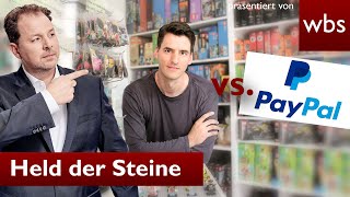 Held der Steine Opfer von Identitätsdiebstahl und PayPal tut nichts  Anwalt Christian Solmecke [upl. by Chubb98]