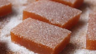 Fresh Peach Candy  Peach Gelee Recipe  Jellied Peach Sweets [upl. by Lareneg810]