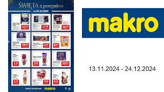 Gazetka Makro PL  13112024  24122024 [upl. by Nahtanaj]