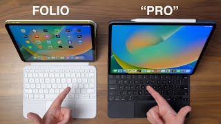 iPads Magic Keyboard vs Magic Keyboard Folio Shockingly Weird Differences [upl. by Timothy815]