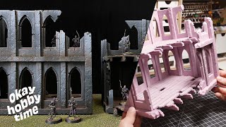 Crafting miniature ruins for Warhammer 40k and more [upl. by Swerdna689]