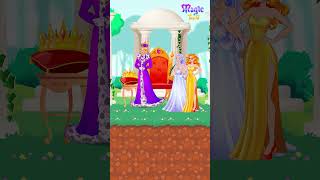 Good vs Evil Princess Who Deserves the Crown  Moral Lesson shorts viral fairytales [upl. by Ecenaj570]