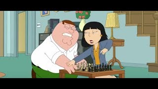 Family Guy  Tricia Takanawa Teachs Peter Chess [upl. by Fisoi]