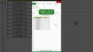 Remove Scientific Notation in Excel ‼️ excel [upl. by Hyps]