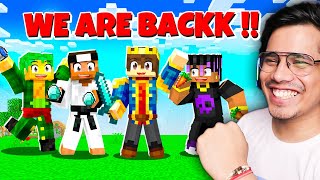 We Are Back ❤️️  Minecraft with Lilyville Members [upl. by Sue]