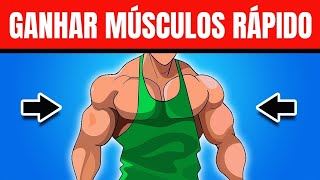 7 DICAS PARA GANHAR MASSA MUSCULAR MAIS RÁPIDO [upl. by Helaina]