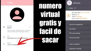 como crear un numero virtual 2024 100 funcional [upl. by Eceinert]