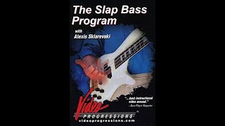 Alexis Sklarevski  The Slap Bass Program Instructional Video [upl. by Ahsiemac460]