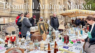 47🇩🇪Germanys best Beautiful antique market in Bamberg  Part 2 [upl. by Adnilram231]