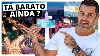 AINDA ESTÁ BARATO VIAJAR PARA ARGENTINA   Preços em Buenos Aires [upl. by Ycniuq987]