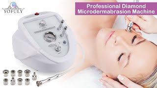 Yofuly 6568cmhg Diamond Microdermabrasion Machine [upl. by Xineohp]