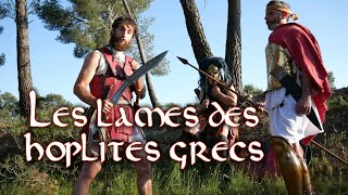 Présentation des lames des hoplites grecs AMHE [upl. by Chickie]