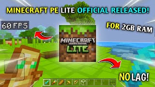 Finally Minecraft Pocket Edition Lite Officially Released  Minecraft Pe Lite [upl. by Oah434]