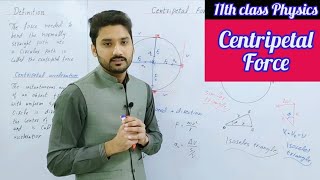 Centripetal force  class 11 physics  physics ka safar [upl. by Cassell]