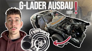 Der GLader muss raus  VW Corrado G60 Projekt  Folge 18 [upl. by Tneciv]