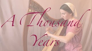 A Thousand Years uplifting harp music [upl. by Annohsat844]