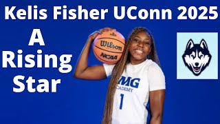 UConn 2025 Committed Recruit Kelis Fisher  Will she develop at IMG Academy into a Star [upl. by Edythe]