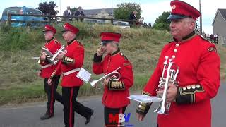 Poyntzpass Silver Band  Donaghmore Accordion Band Parade 2019 [upl. by Teodora444]